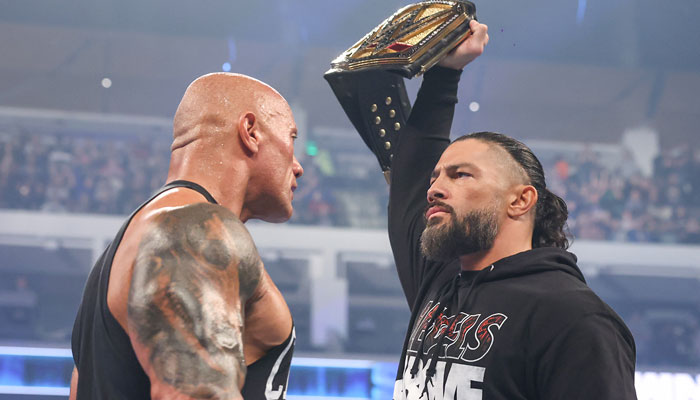 WWE Stays with The Rock vs Roman Reigns Despite Fan Outcry