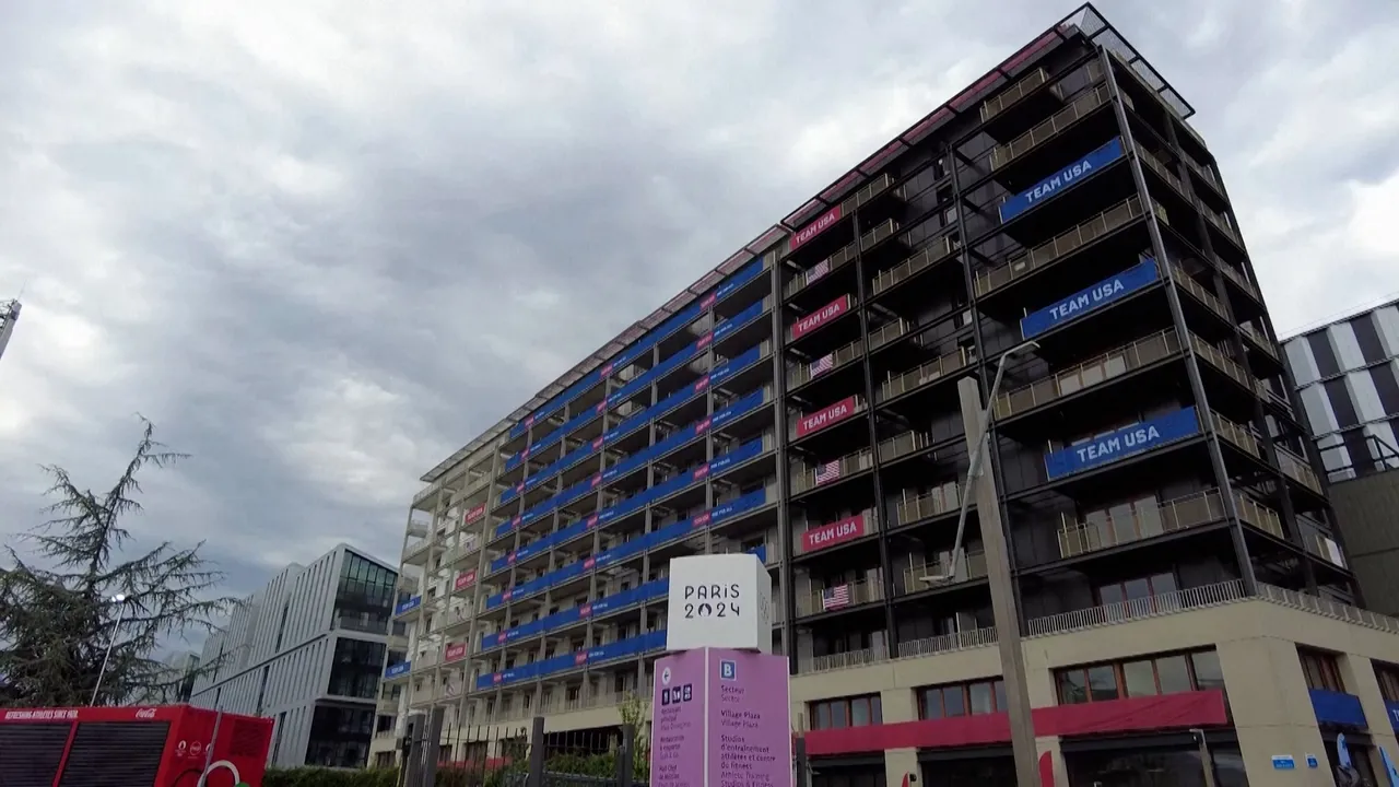 Check out new footage of the Paris Olympic Village where 20K athletes will be housed