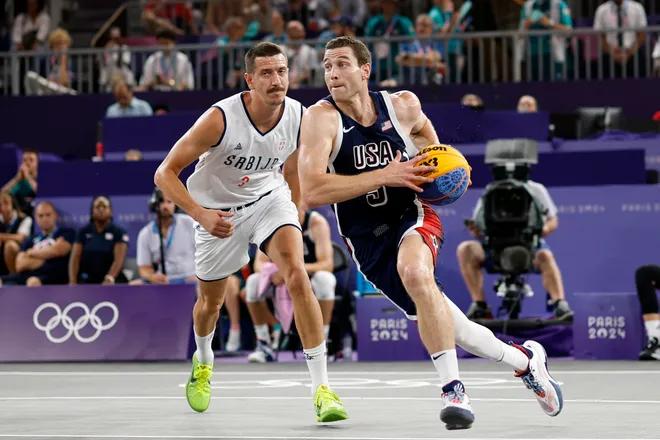 Jimmer Fredette, men’s 3×3 basketball team get taste of Olympic rhythm and must adjust