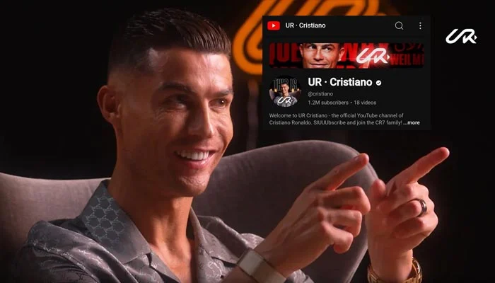 Cristiano Ronaldo’s New Channel ‘UR’ Breaks Record for Rapid Subscriber Growth