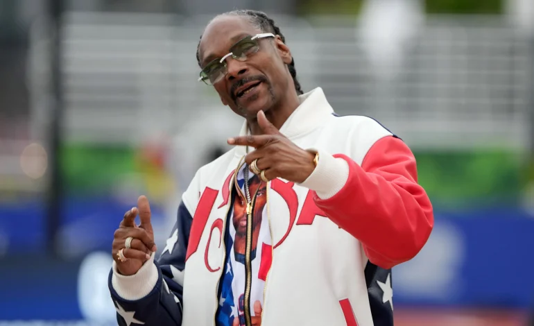 Olympics pin featuring Snoop Dogg is a hot item in Paris