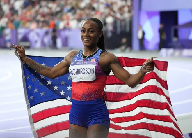 Sha’Carri Richardson gets silver but no storybook ending at Paris Olympics