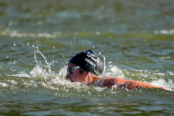 ‘Hardest thing I’ve ever done’: Americans tested in Seine 10K