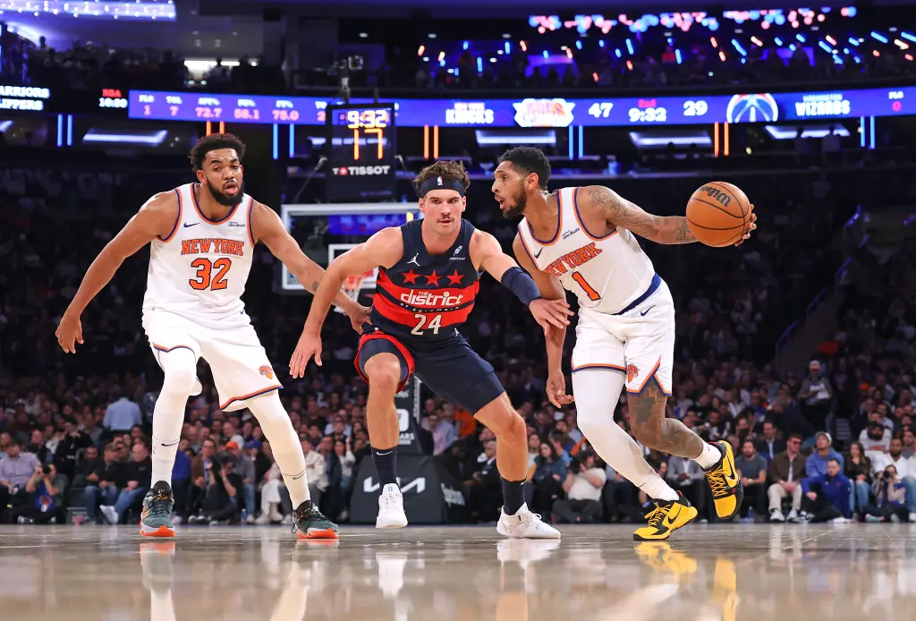 Knicks unsure if Miles McBride’s knee inflammation tied to earlier injury