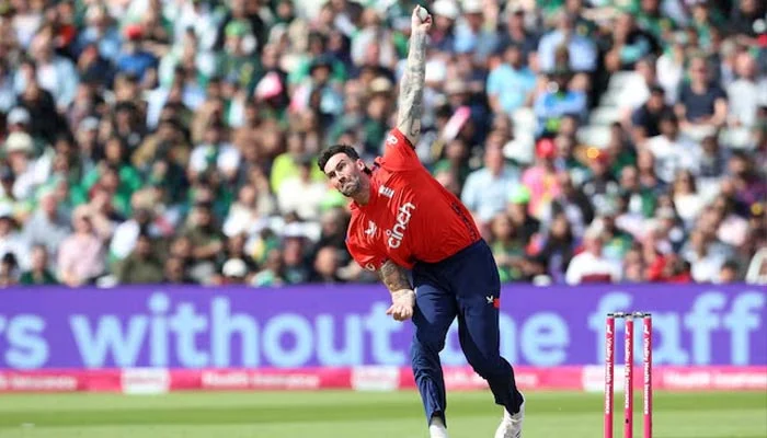 England’s Topley Fined After Frustration-Fueled Chair Smash